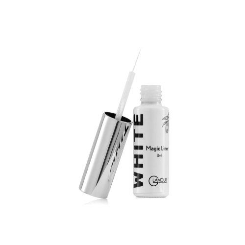 ג'ל ליינר לבן , 8 מ"ל | Glamour - Magic Liner White