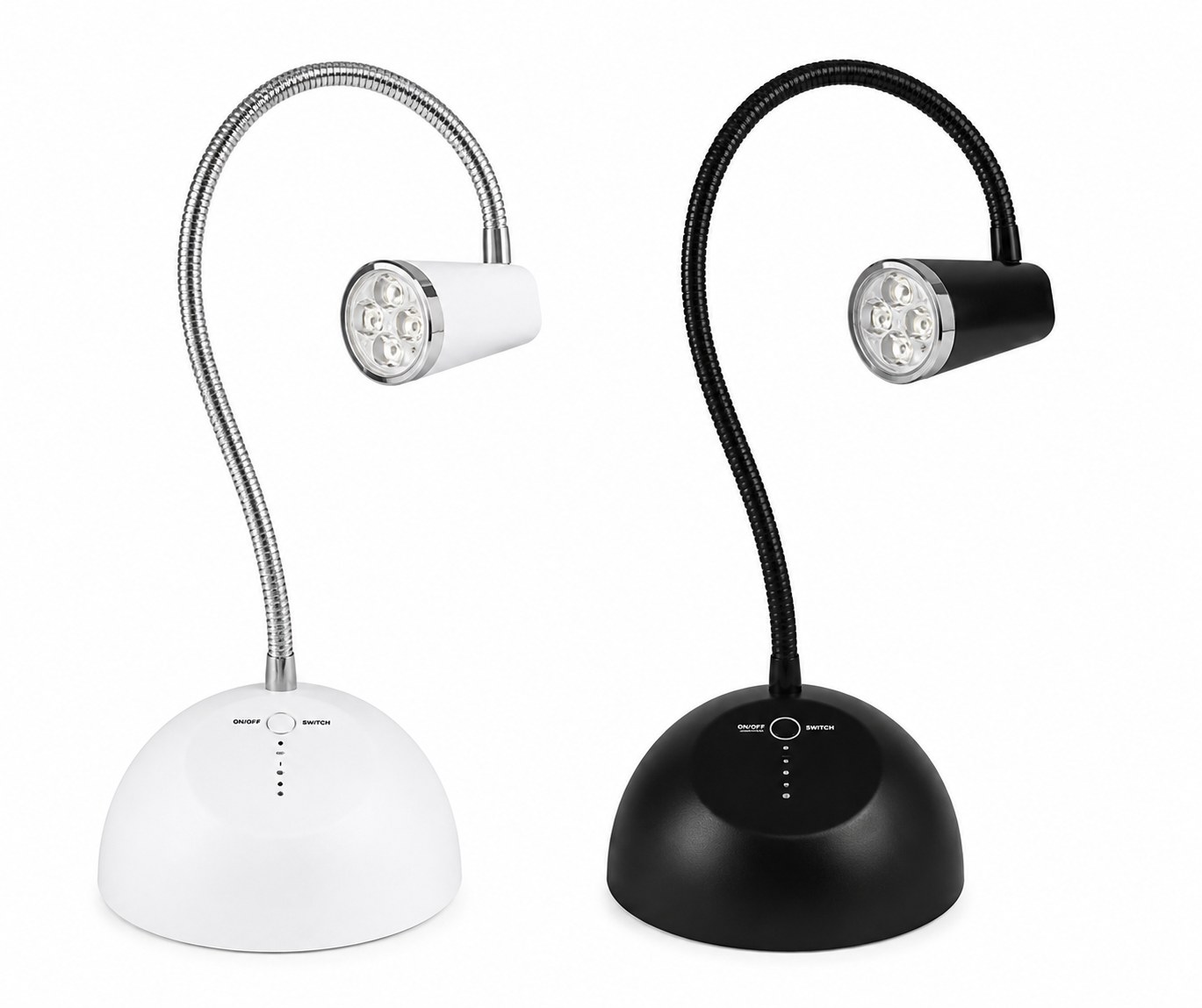 מנורת LED מקצועית לייבוש טיפסים הפוכים – הדור החדש | שחור photo number 1
