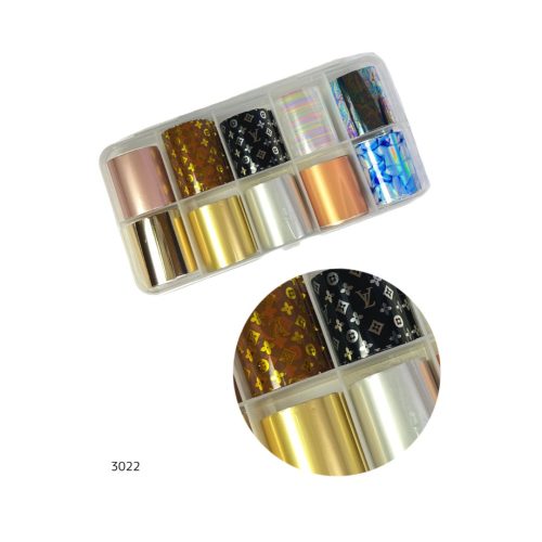 מארז 10 יח' נייר פויילד לקישוטים #1