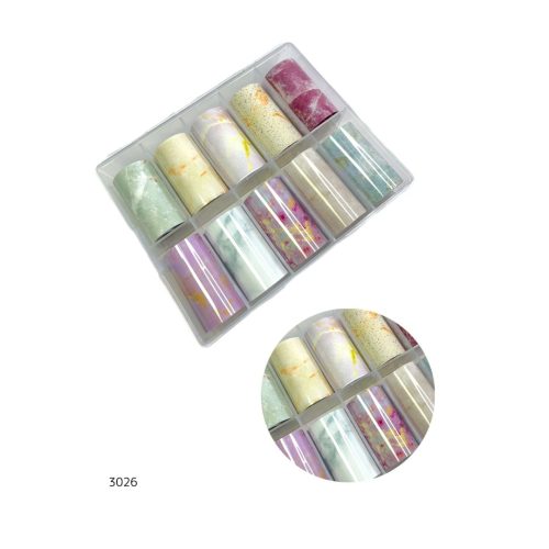 מארז 10 יח' נייר פויילד לקישוטים #3