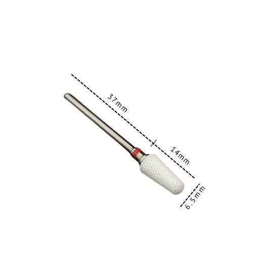 ראש שיוף הסרה קונוס קרמי | אדום
