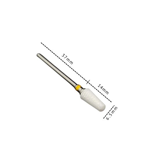 ראש שיוף הסרה קונוס קרמי | צהוב