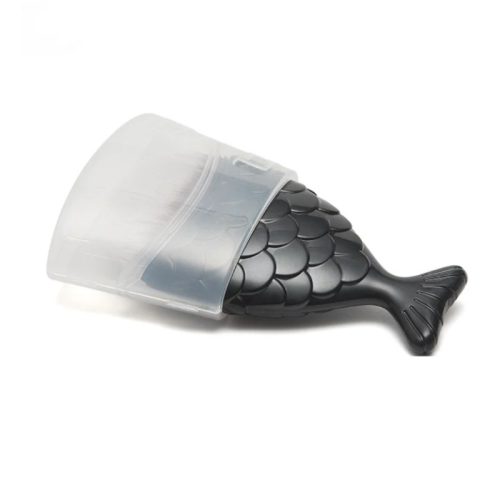 מברשת פונפון דג לניקוי אבק | שחור מברשת פונפון דג לניקוי אבק | שחור