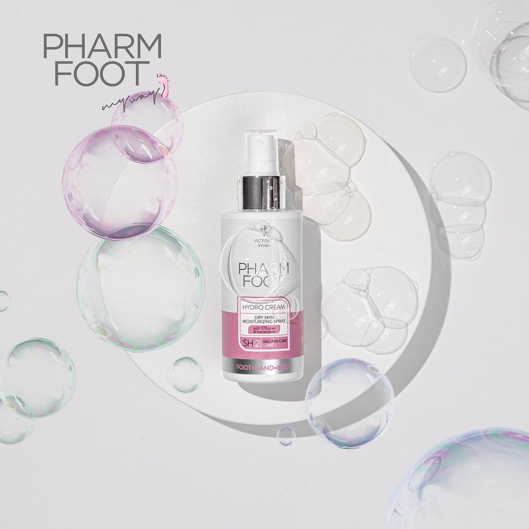 קרם הזנה ספריי עם אוריאה לטיפול בעור יבש - Pharm Foot | 150 ml | HYDRO CREAM photo number 1