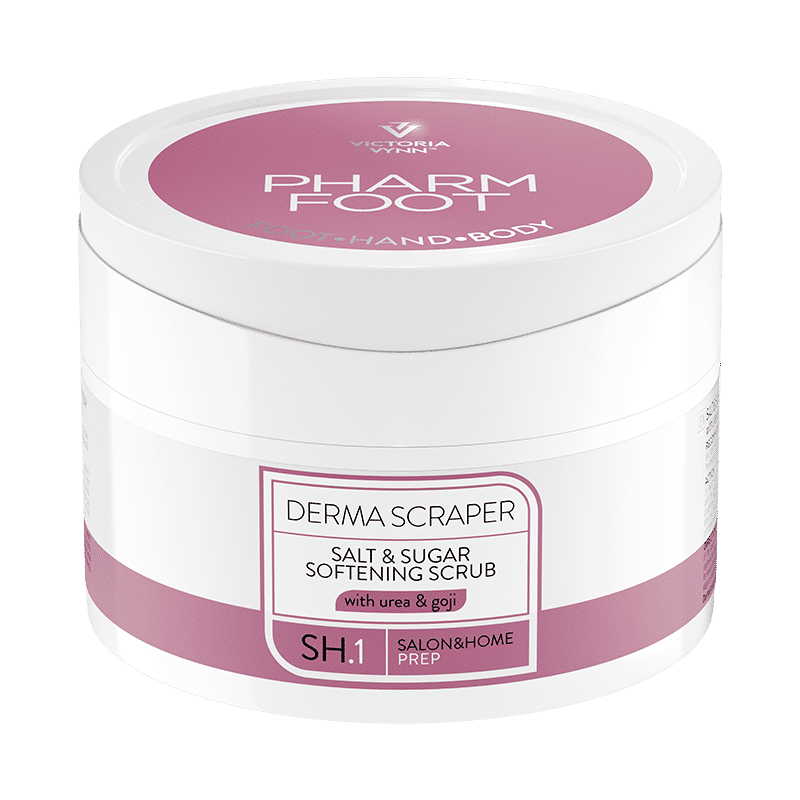 קרם פילינג עם אוריאה ותמצית גוג'י ברי - גר' 200 | Pharm Foot | DERMA SCRAPER
