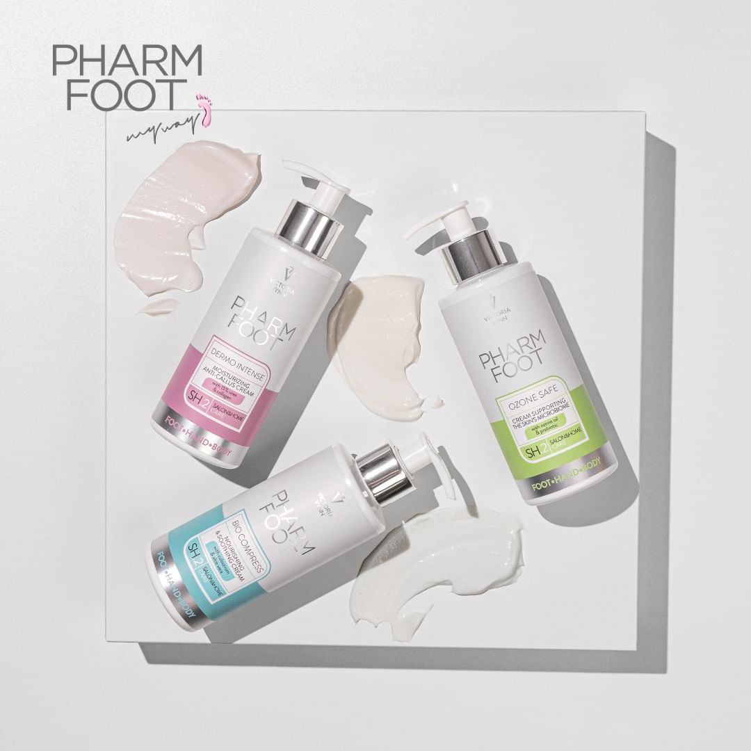 קרם פעיל לעור קשה וסדוק עם אוריאה וקולגן - Pharm Foot | 250 ml | DERMO INTENSE photo number 1