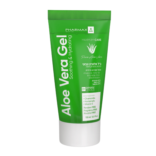 ג'ל אלוורה טבעי 150 מ"ל - פארמקס | PHARMAX ג'ל אלוורה טבעי 150 מ"ל - פארמקס | PHARMAX