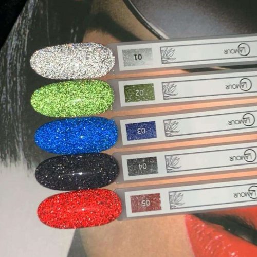 לק ג'ל קולקציית צבעי Glamour - (01-05) Flash לק ג'ל קולקציית צבעי Glamour - (01-05) Flash